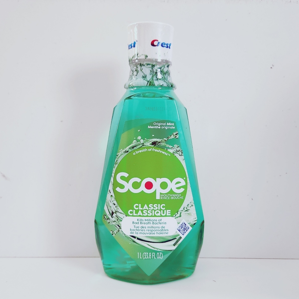 ⭐4/$15 Crest Scope Classic Mouthwash Original Formula